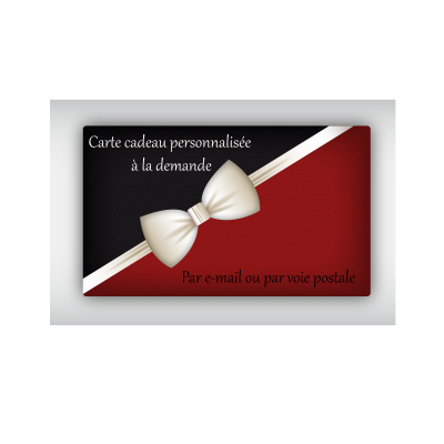 Desingn carte cadeau